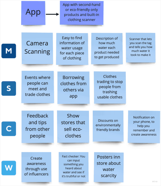 Picture of the MoSCoW process